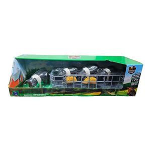 New Ray 1/18 Country Life Landrace Hog Pig Farm animal feeding accessory set NIB